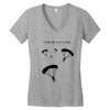 I Do Not Want To Go To School Women's V-Neck T-Shirt