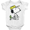 snoopy golf Baby Bodysuit