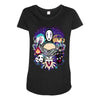studio ghibli - spirited away Maternity Scoop Neck T-shirt