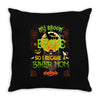 My Broom Broke So I Became A Biker Mom Throw Pillow