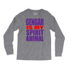 gengar is my spirit animal Long Sleeve Shirts