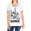 gamer Ladies Curvy T-Shirt