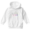 i love my mum colorful Youth Hoodie