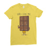 girls love me Ladies Fitted T-Shirt