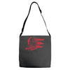 boats and ho's Adjustable Strap Totes