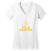i'm a keeper Women's V-Neck T-Shirt