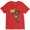 zombies (3) V-Neck Tee