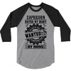Capricorn Hated By Many Wanted By Plenty 3/4 Sleeve Shirt