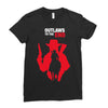 outlaws to the end Ladies Fitted T-Shirt