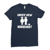 under new management stag night wedding mens Ladies Fitted T-Shirt