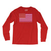 usa flag navy american Long Sleeve Shirts