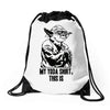 my yoda shirt, this is Drawstring Bags