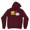 cheeseburger pranks doughnut Unisex Hoodie