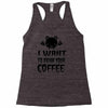 coffee drinkers Racerback Tank