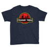 Jurassic Park Parody Stranger Things Youth Tee
