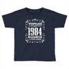 vintage made in 1984 perfectly aged a living legend Toddler T-shirt