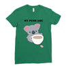 My Puns Are Ladies Fitted T-Shirt