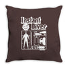 ow instant diver Throw Pillow