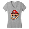 player 1 (2) Women's V-Neck T-Shirt