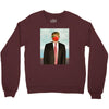 Rene Magritte Parody Impeach Trump Crewneck Sweatshirt