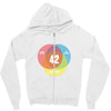 Venn Diagram Zipper Hoodie