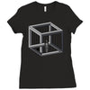 escher's jail Ladies Fitted T-Shirt