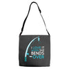bends over Adjustable Strap Totes