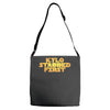 kylo stabbed first Adjustable Strap Totes