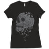 skull triangle Ladies Fitted T-Shirt