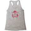 back i'll be Racerback Tank