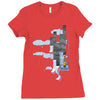 rain, rain, go away Ladies Fitted T-Shirt