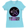 galaxy sos Ladies Fitted T-Shirt