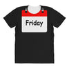 title of day of the week friday day of the week All Over Women's T-shirt
