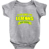 if life gives you lemons, add vodka t shirt Baby Onesie
