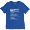 rules for dating my niece V-Neck Tee