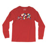 mama bear baby bear floral Long Sleeve Shirts