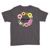 Floral Baby Name Youth Tee