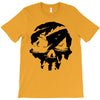 sea of theives skull Black Logo T-Shirt