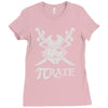 pi rate Ladies Fitted T-Shirt