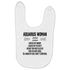 Aquarius Woman Baby Bibs