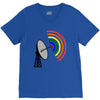 gaydar gay rainbow radar V-Neck Tee
