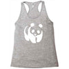 panda bear sticker vinyl decal   cute animal art car window bumper Racerback Tank