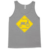 tractor crossing farmer's road warning sign Tank Top
