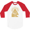 real eyes realize real lies 3/4 Sleeve Shirt