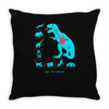 t rex diet Throw Pillow