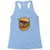 monster burger (2) Racerback Tank