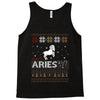 santa aries xhristmas ugly t shirts Tank Top