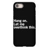 Hang on. Let me overthink this. iPhone 8