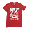 shark tours Ladies Fitted T-Shirt