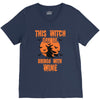 wine witch! V-Neck Tee